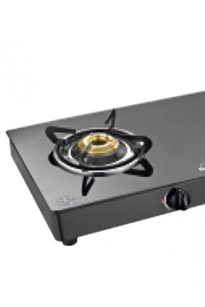Sunflame Prime 2 Burner Toughened Glasstop Gas Stove | Gas Cooktop (Black) - image 2