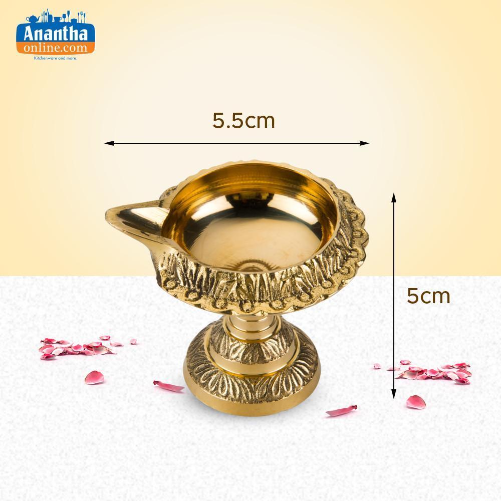 BRASS KUBER DEEPAM W/ STAND NO. 1 - image 2