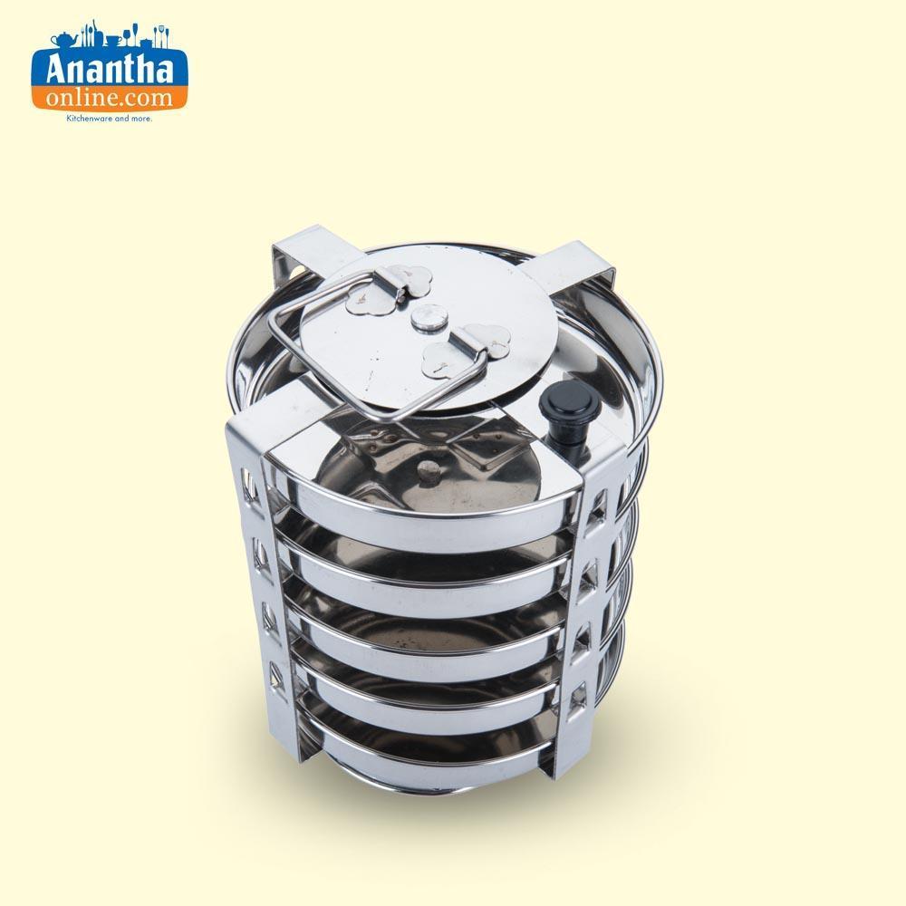 HORIZAN SS DHOKLA STAND (IDLY) (S) 5 PLATES - image 1