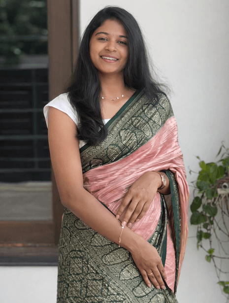 Tissue Crush Saree - image 1