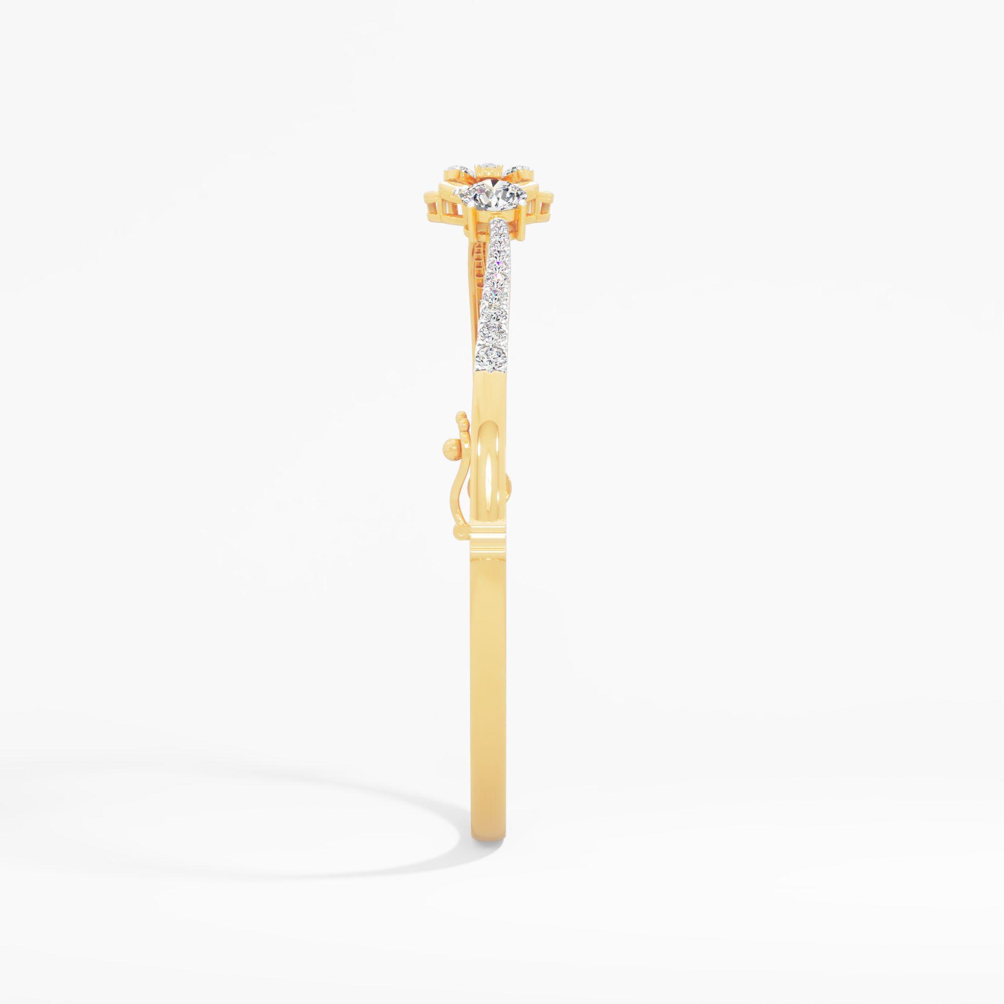 Lyric Solitaire Diamond Bracelet - image 2