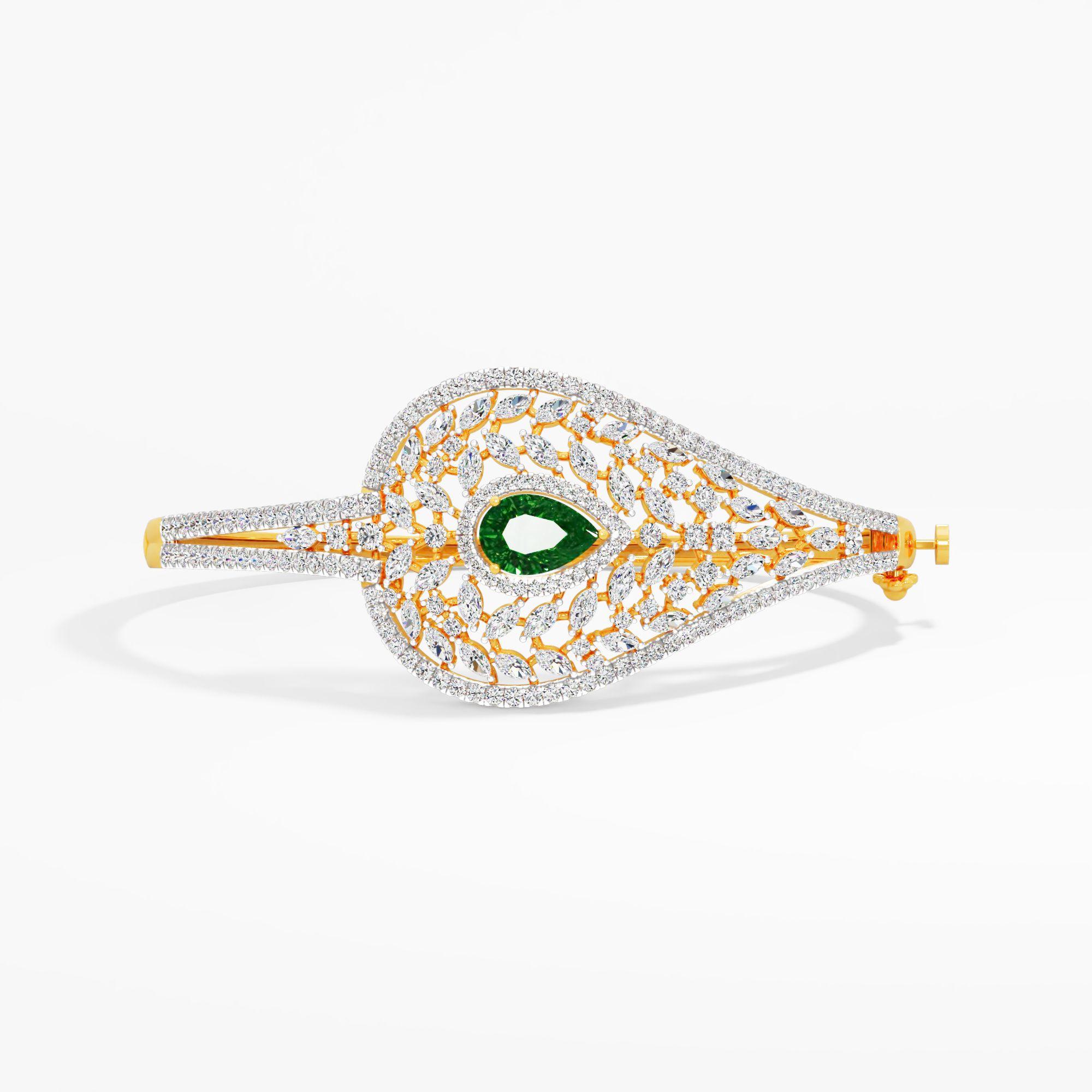 Nayra Teardrop Regal Bracelet - image 3