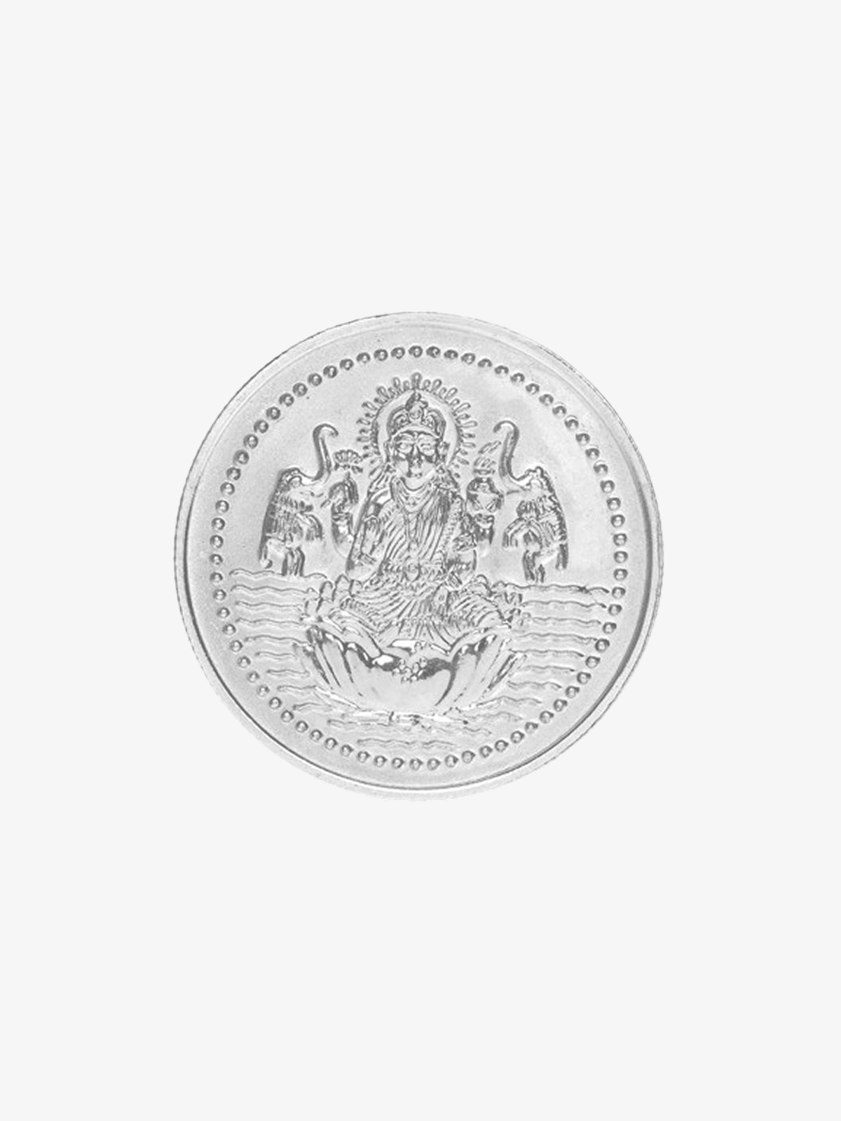 Lakshmi Silver Coin – Goddess of Wealth & Prosperity - image 1