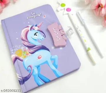 Unicorn Fur Diary – Soft Furry Notebook for Girls & Kids - image 2
