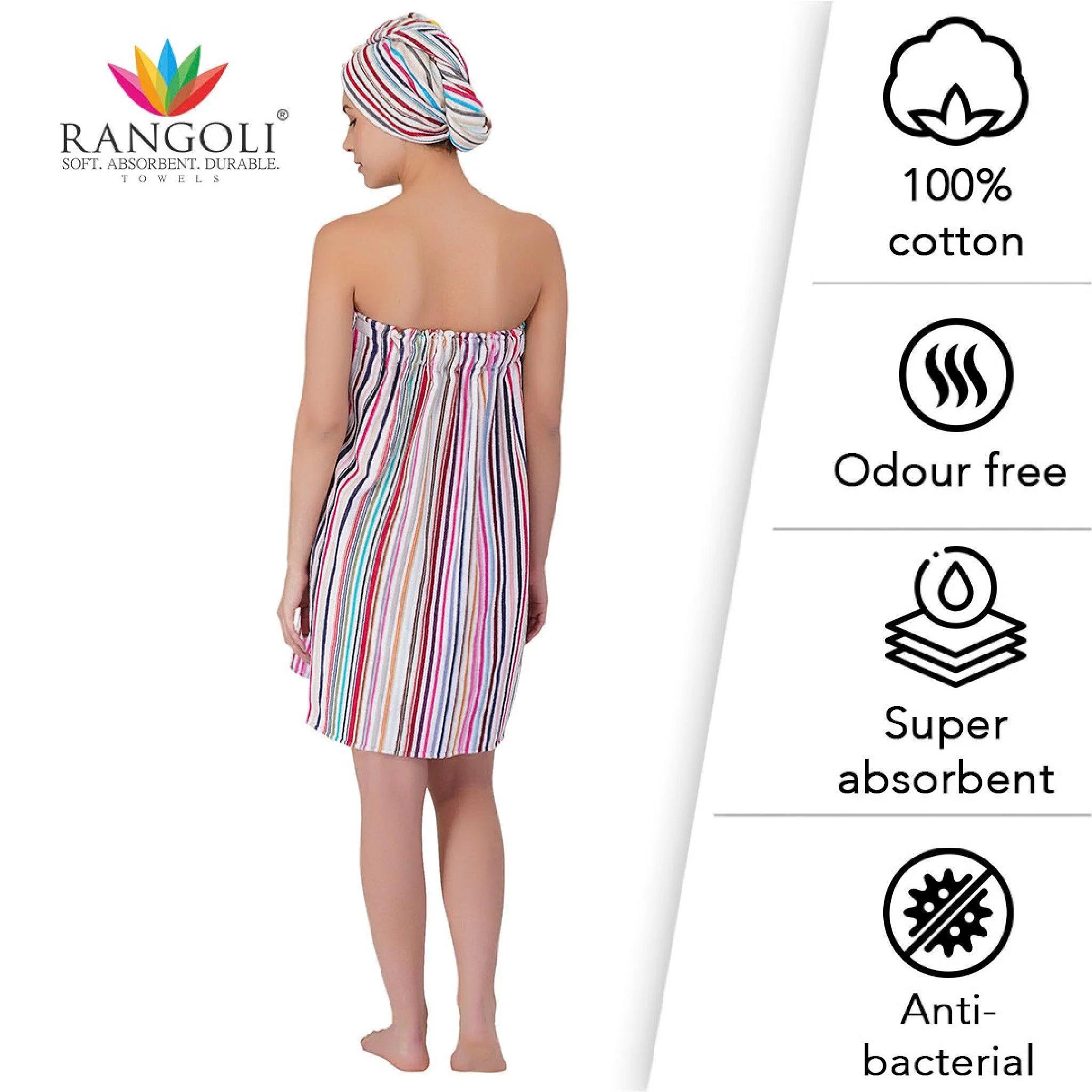 Pinstripe Cotton Body Wrap - image 4