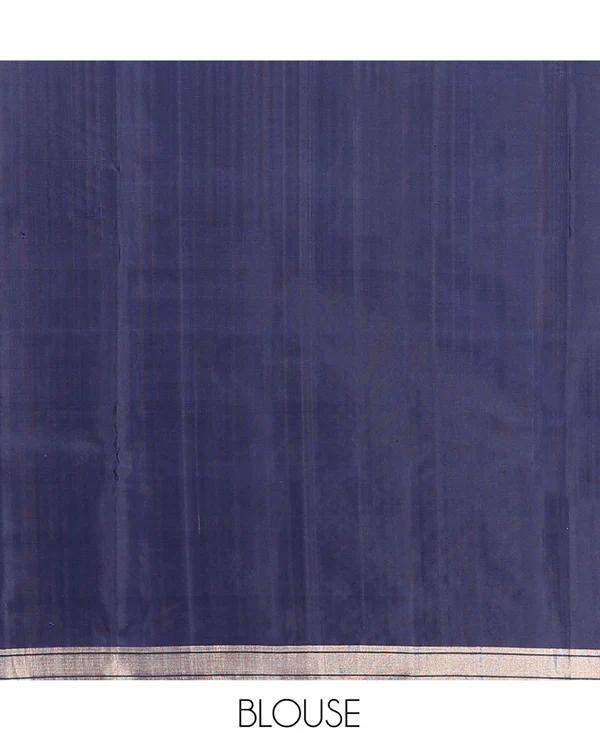 Bluee Mayuri Soft Silk Saree - image 5
