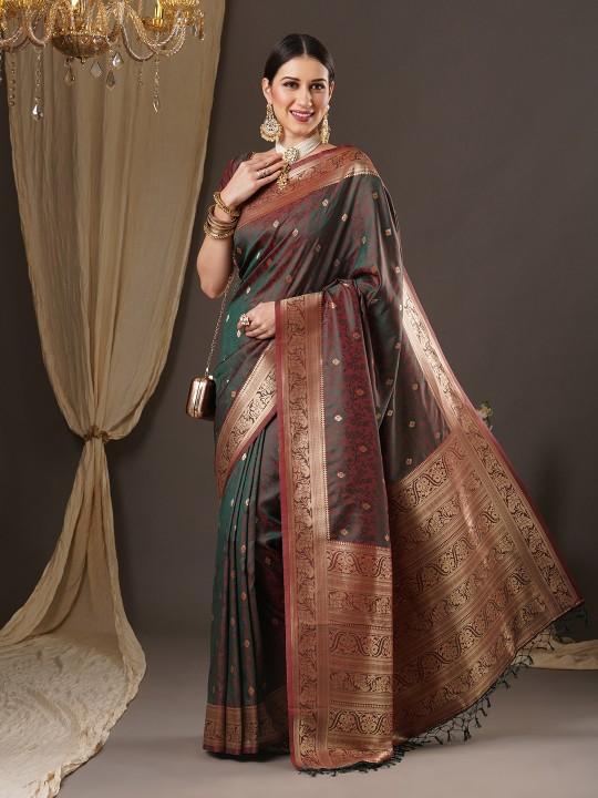 Traditional Banarasi Saree - image 1