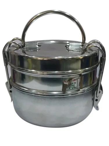 Steel Clip Tiffin Carrier - image 2