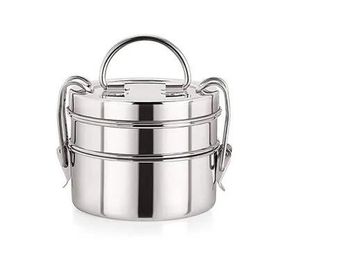 Steel Clip Tiffin Carrier - image 1