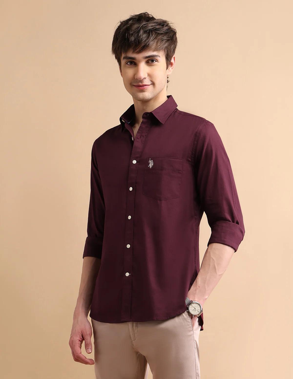 Cotton Dobby Shirt - image 1