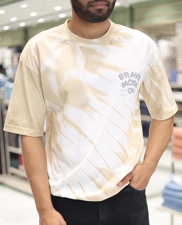 Yellow Cotton-Blended T-Shirt - image 4