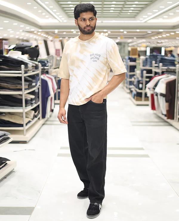 Yellow Cotton-Blended T-Shirt - image 2