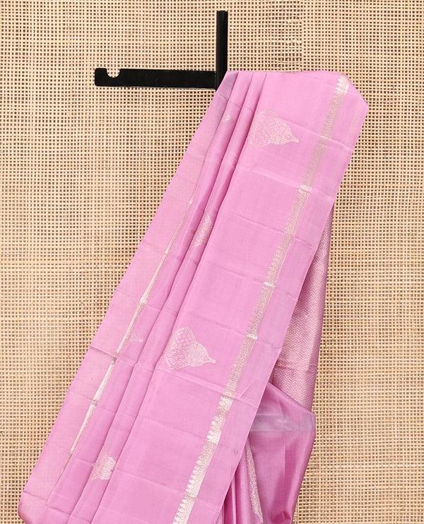 Pink Mayuri Soft Silk Saree - image 6