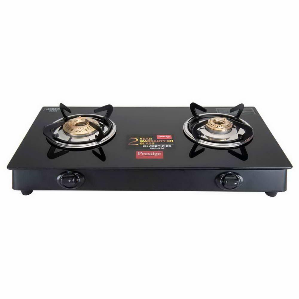 PRESTIGE LPG GLASS TOP 2 BURNER MARVEL PLUS - image 4