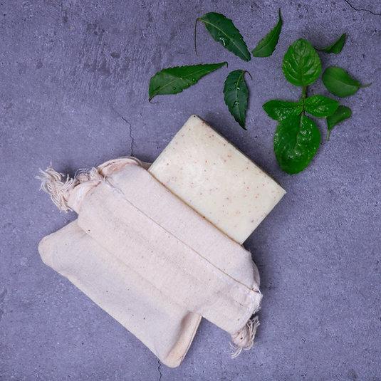 Neem Tulsi Scrub Soap - image 1