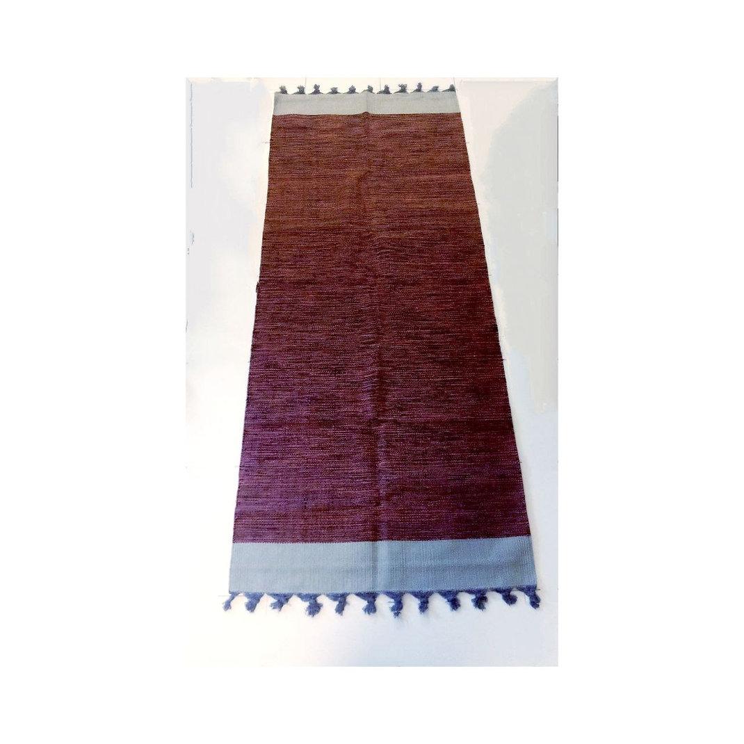 Assorted colour Cotton Yoga Mat - image 1