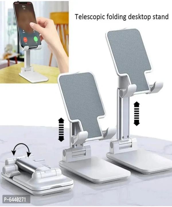 Adjustable & Foldable Desktop Phone Holder Stand - image 1
