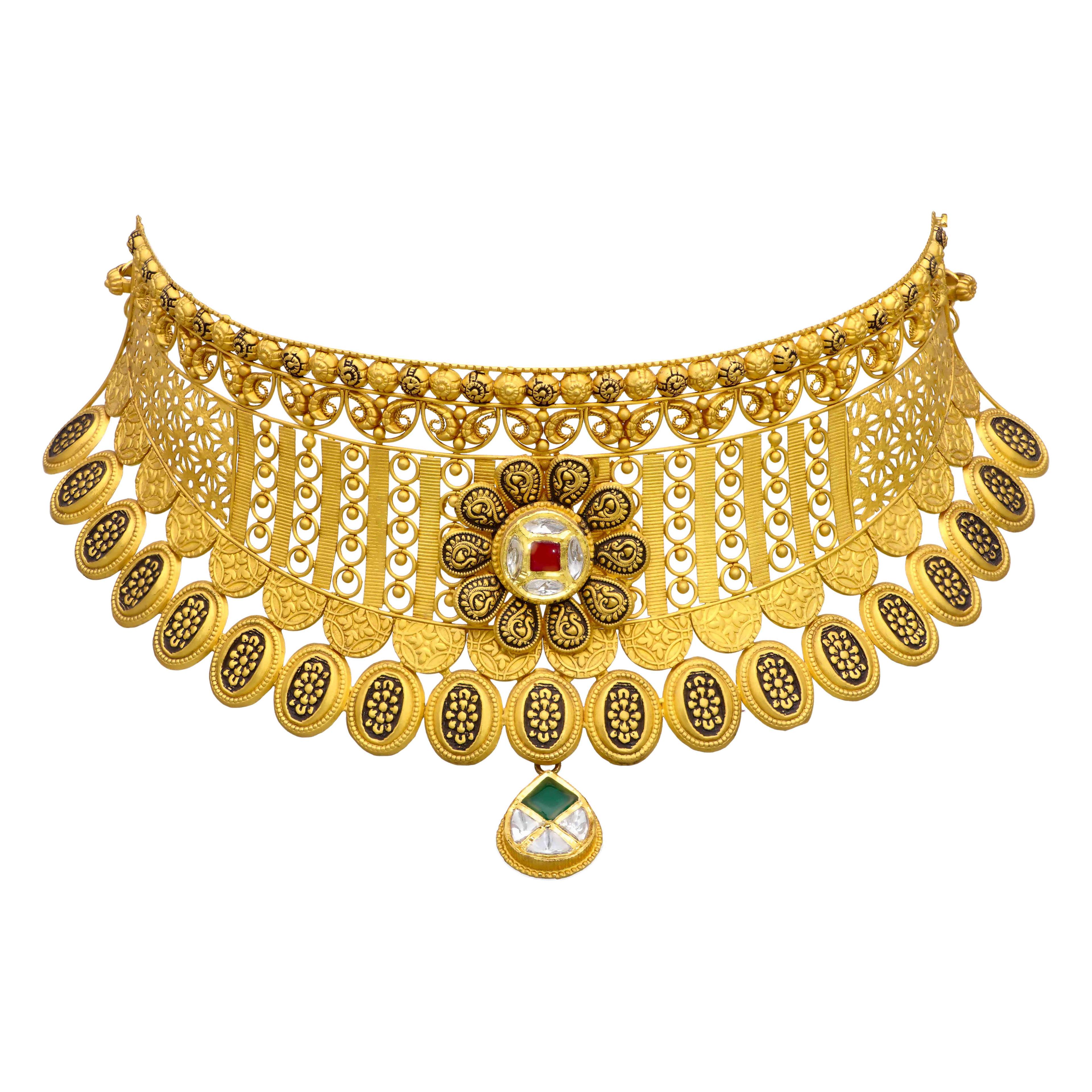 Temple Choker Necklace - image 1