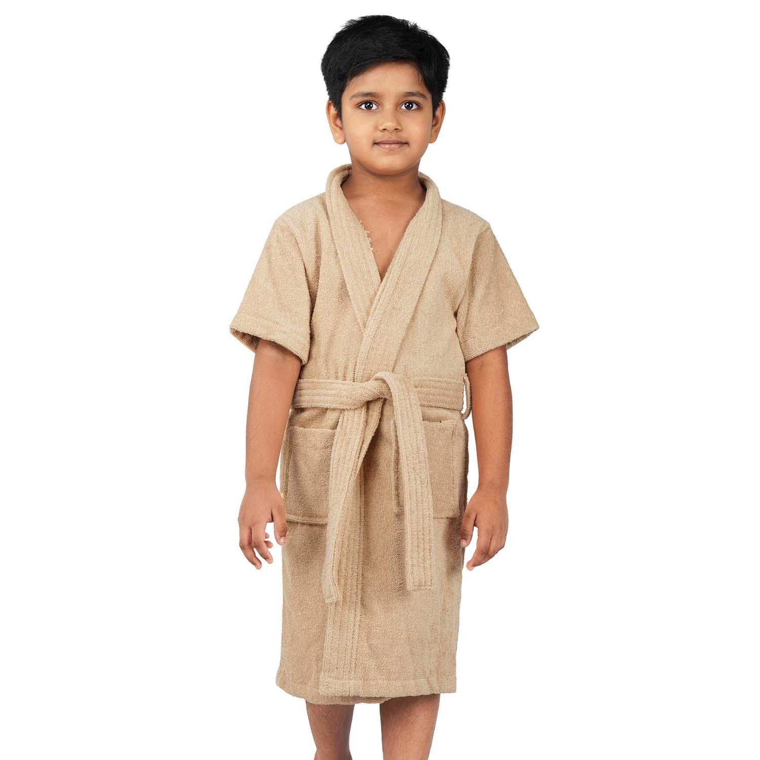 Rangoli Mini Noble Bathorobe For Kids 400 GSM - image 1