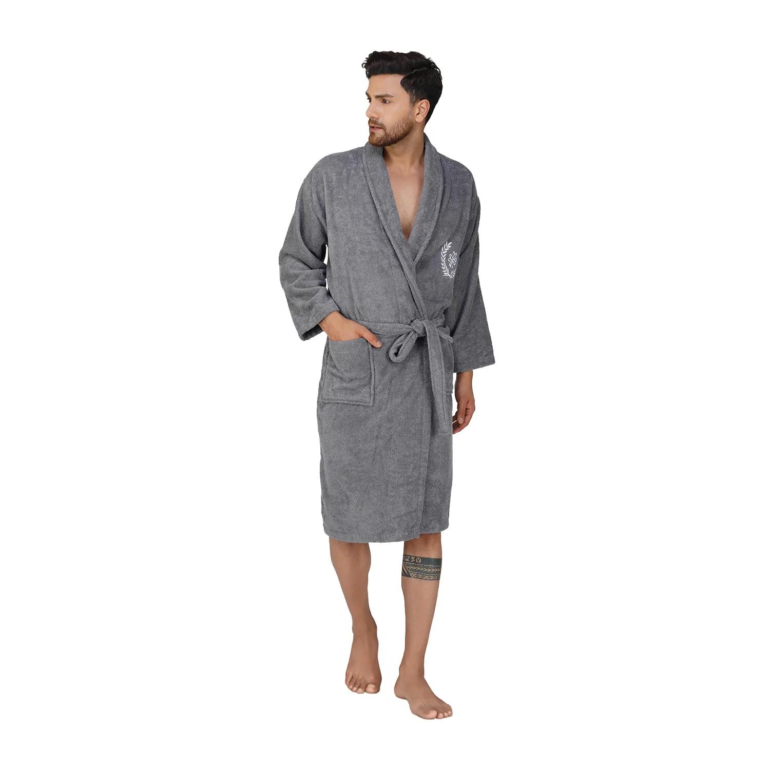 Rangoli Organic Bamboo Bathrobe For Men - image 1