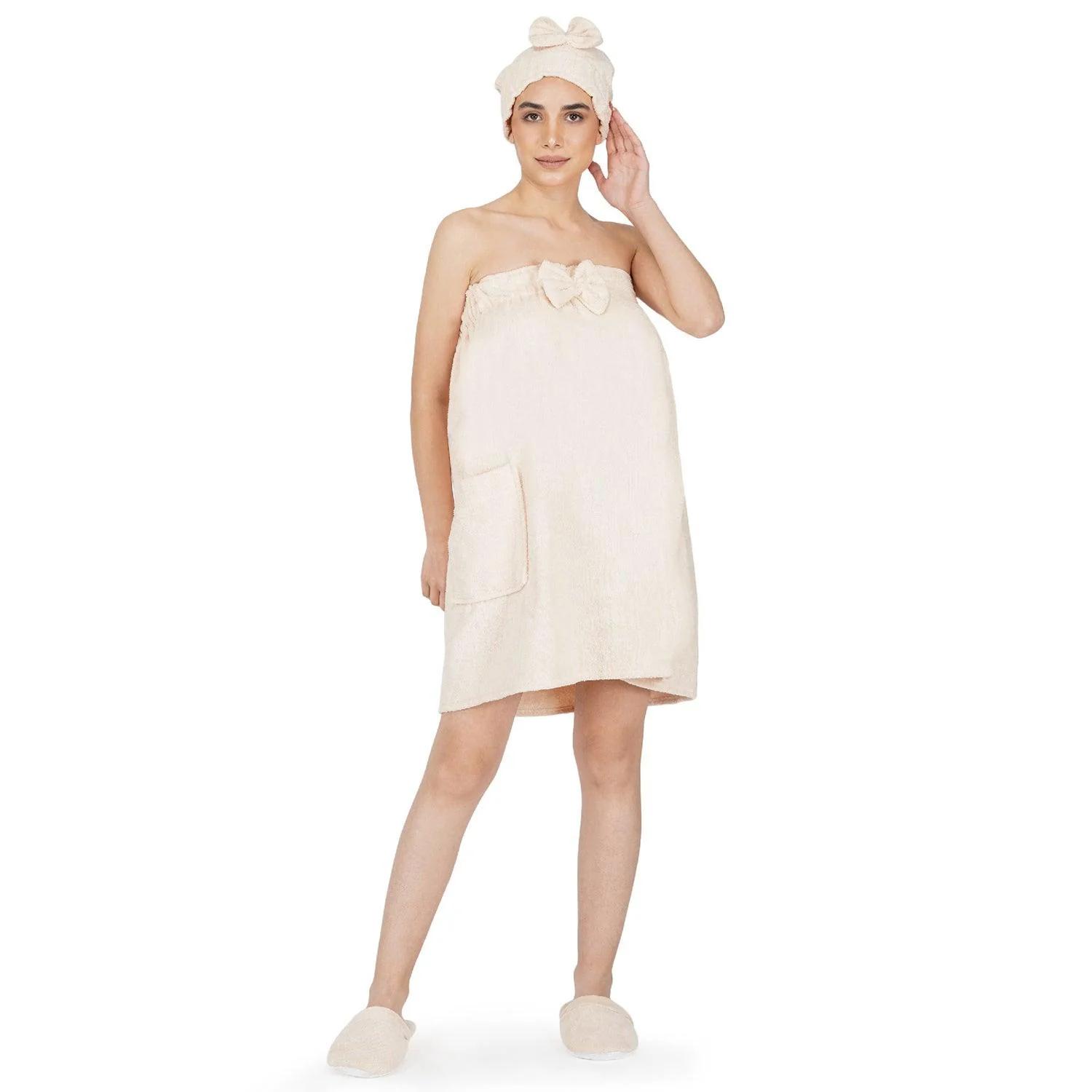 Rangoli Cotton Body Wrap Bath Towel - image 4