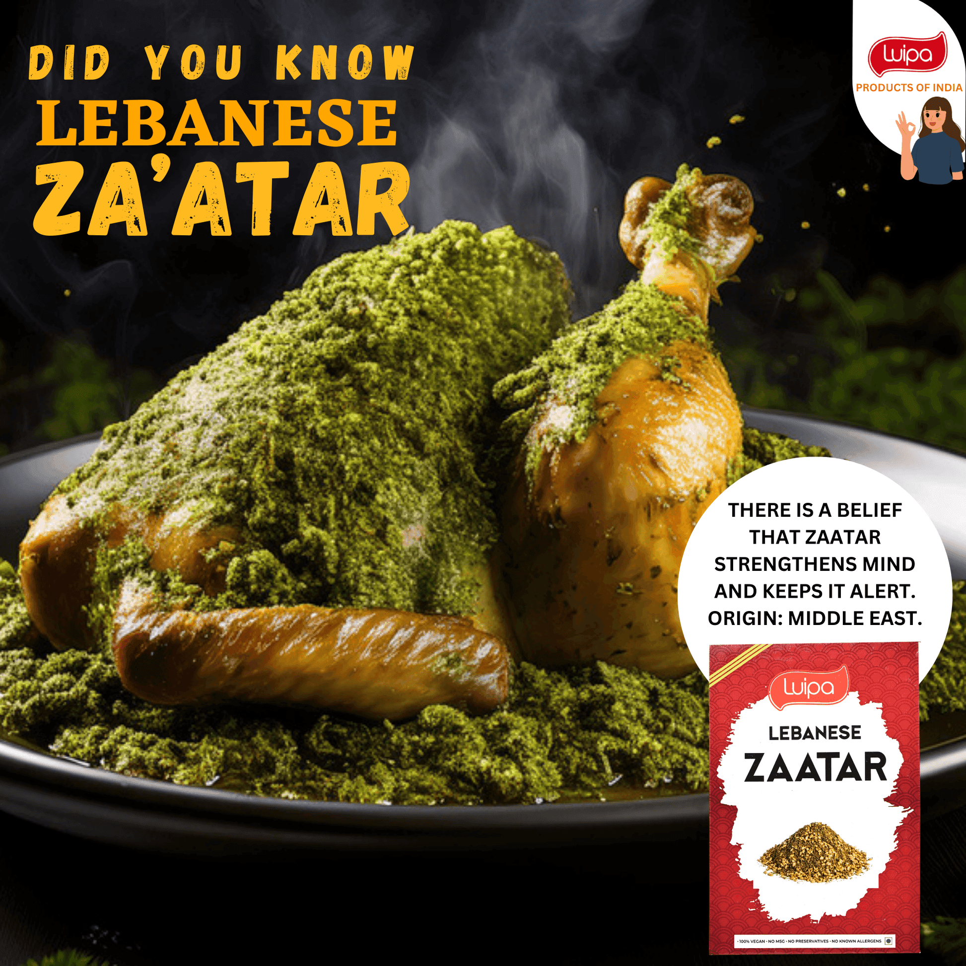 Luipa Original Fajita Seasoning Mix 50g - image 2