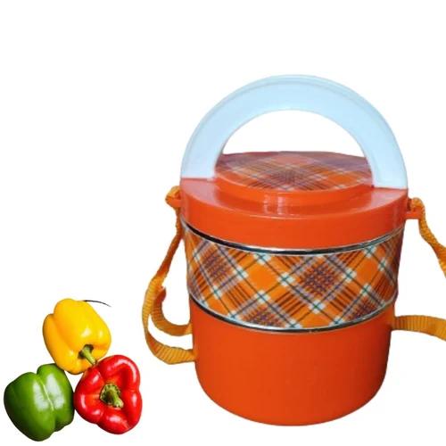 2 container insulated adjustable tiffin with extra conmtainer inside - image 2