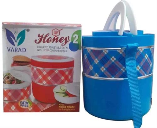 2 container insulated adjustable tiffin with extra conmtainer inside - image 3