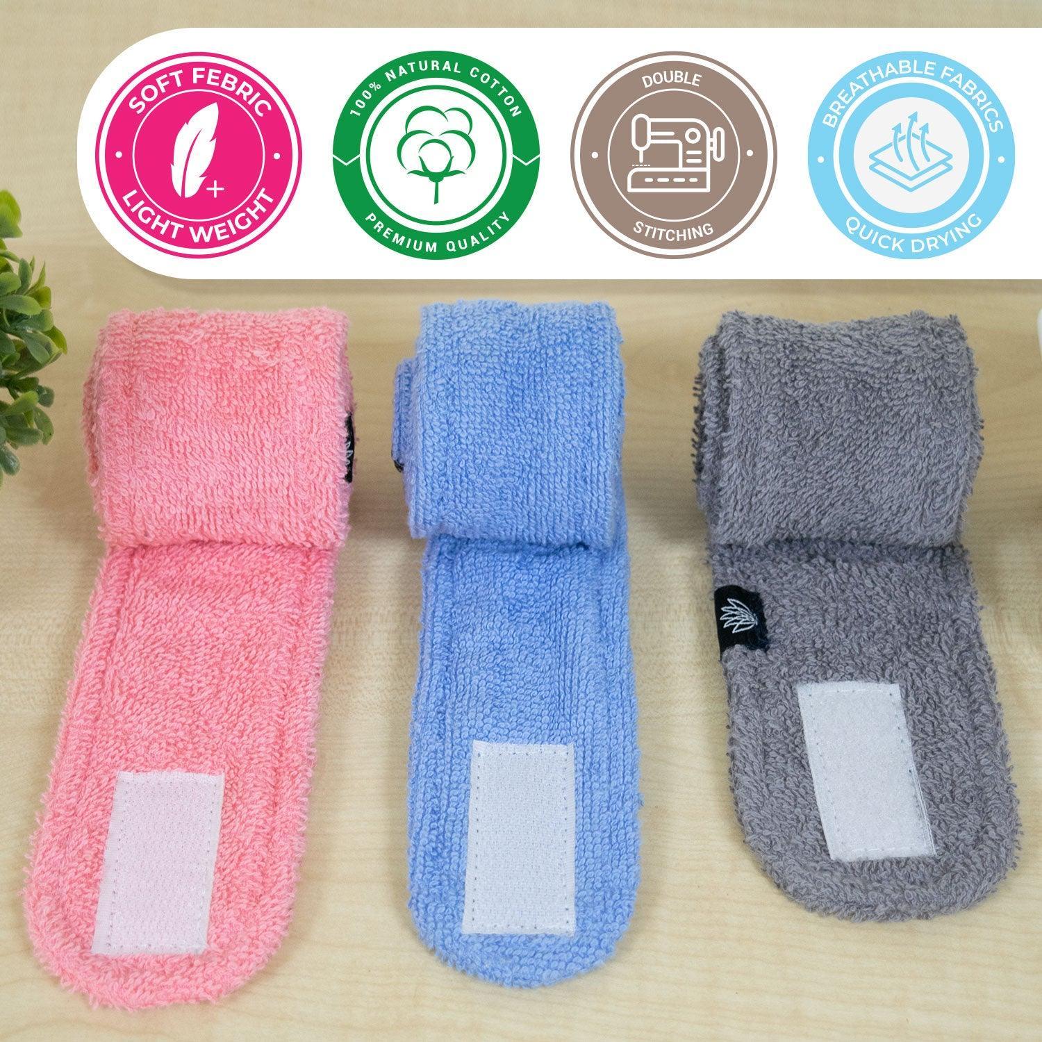 Cotton Headbands For Womens Pack Of 3 - image 5