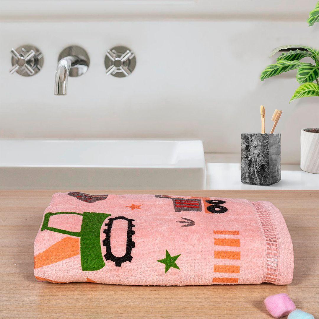 Rangoli Kids Printed Cotton Bath Towel - image 3