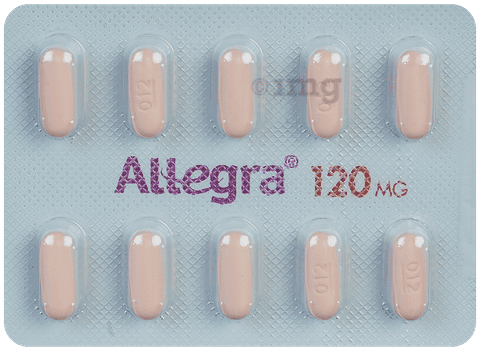 Allegra 120mg Tablet - image 2