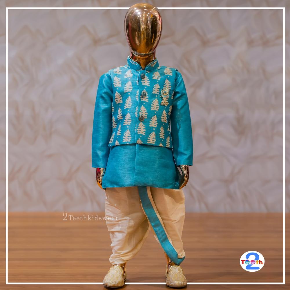 Royal Festive Dhoti Set - image 1