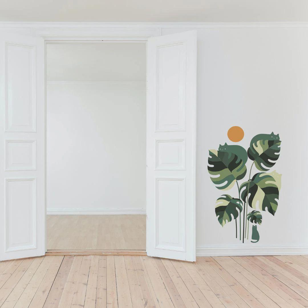 Monstera Wall Sticker 60Cm * 90Cm - image 2