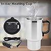 Car Electric Kettle – Stainless Steel Travel Heating Cup with Lighter Charger - image 3