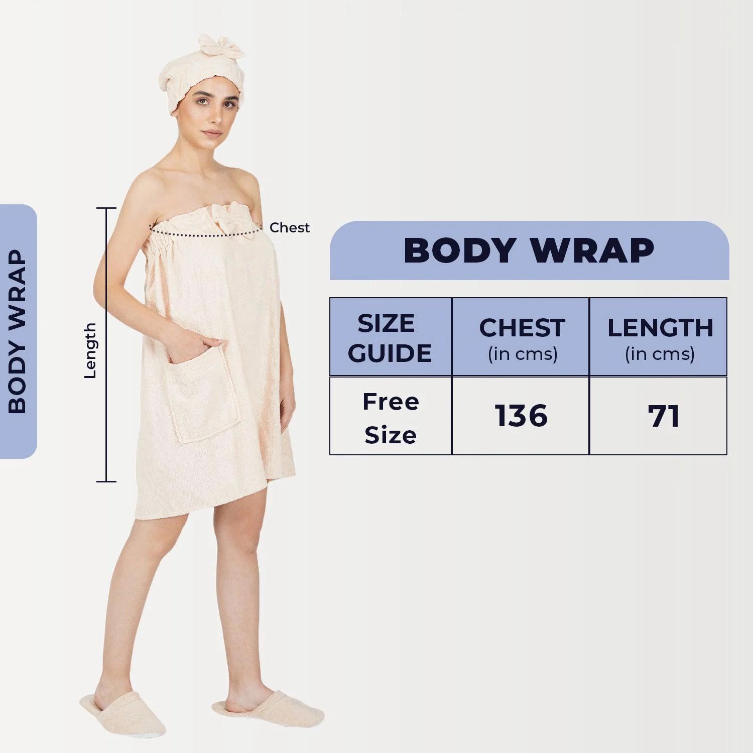 Rangoli Cotton Body Wrap Bath Towel - image 3