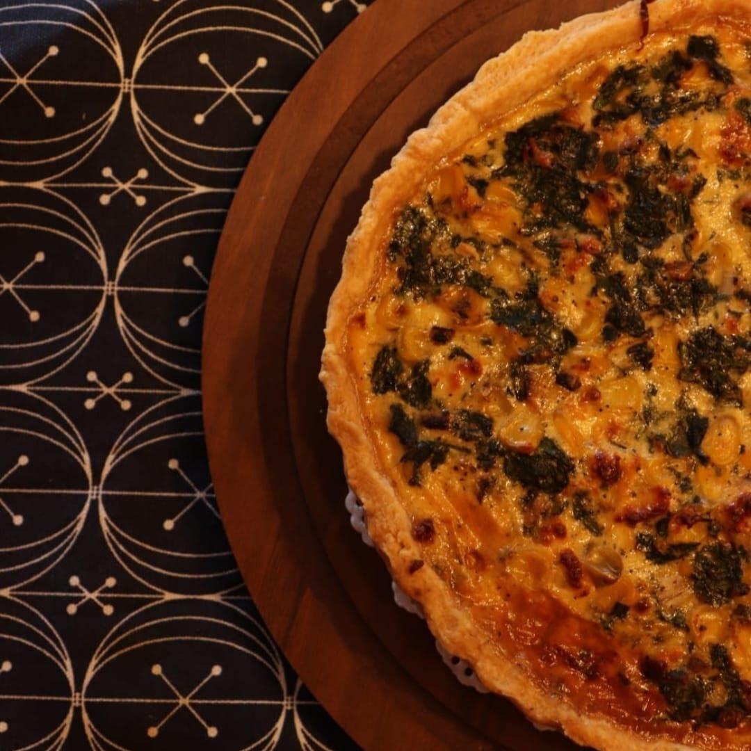 Chicken, Mushroom and Leek Quiche - image 1