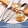 24-Piece Stainless Steel Cutlery Set with Holder – Silver - image 5