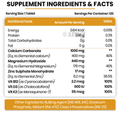 Vlado's Himalayan Organics Calcium Magnesium Zinc Vitamin D3 & B12 Tablet - image 2
