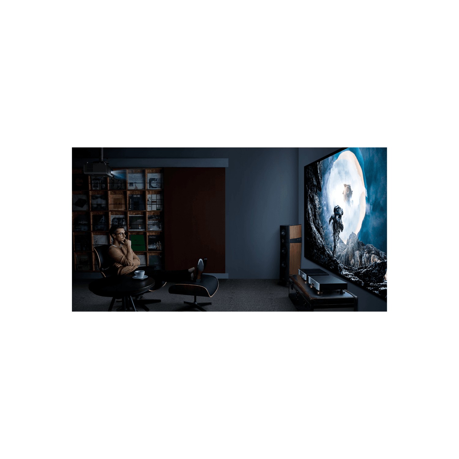 BenQ W4100i - 3200 Lumens 4K HDR UHD Android Smart Home Cinema Laser Projector with AI - image 2
