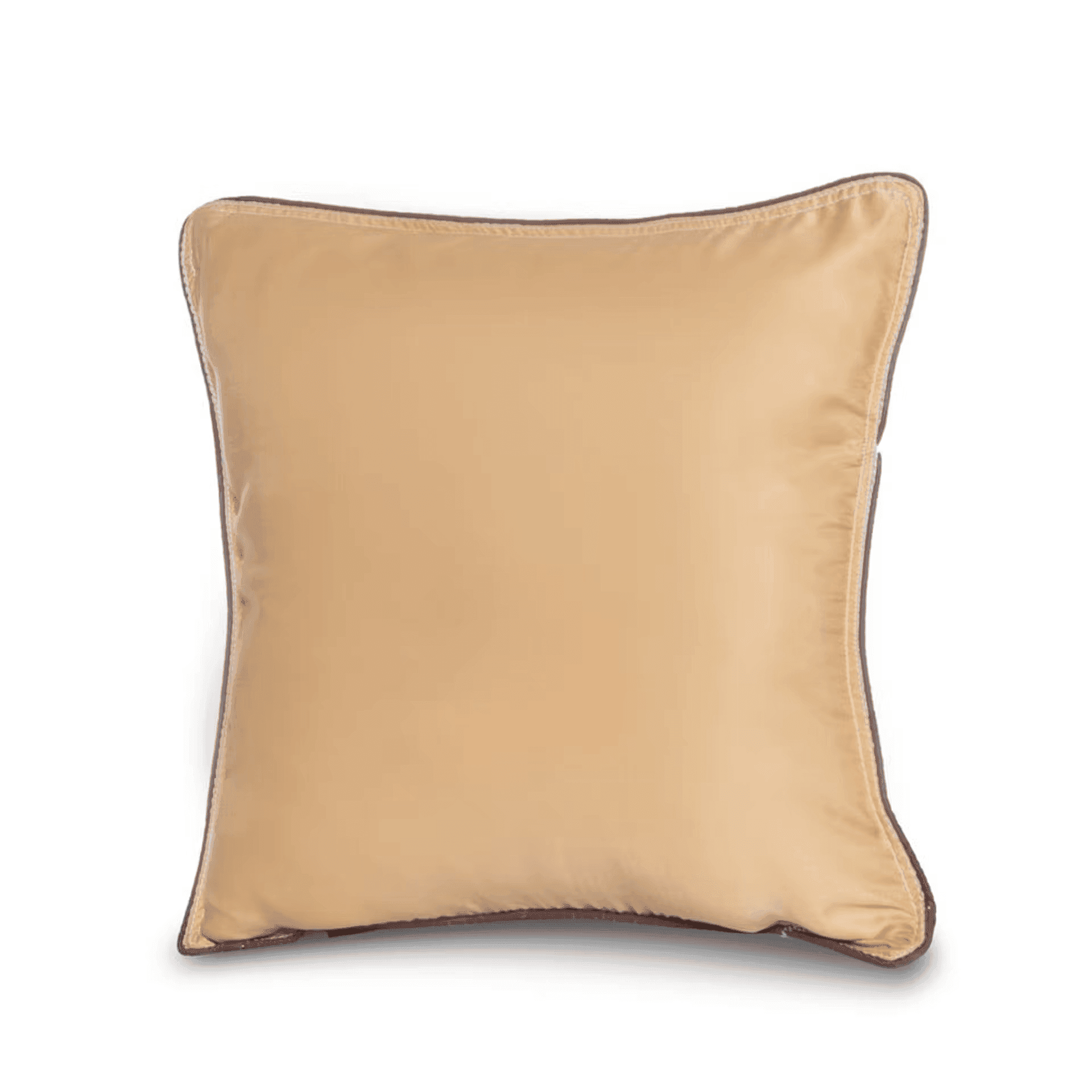 Cushion | Pack of 5 | 16x16 Inch | Hollow Fiber Filling | Use With or Without Cover | For Sofa & Bed | Gentle Machine Wash | Beige - image 2