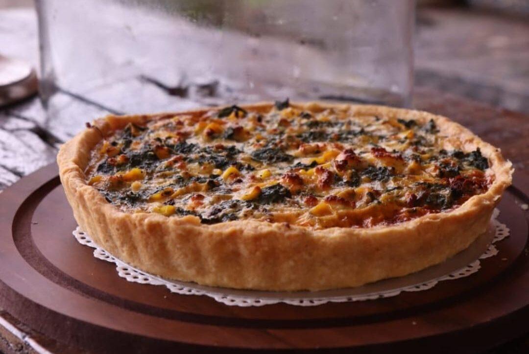 Corn & Spinach Quiche - image 1