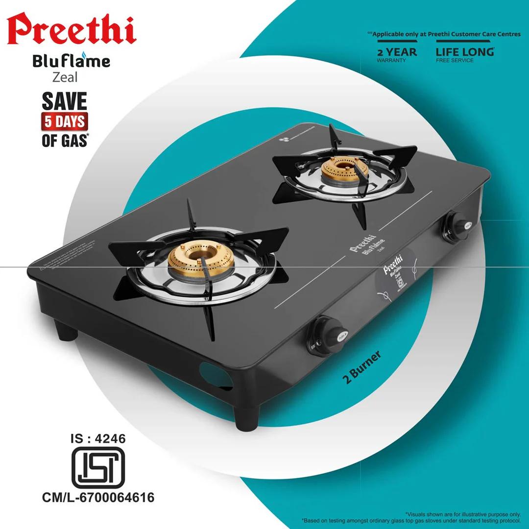 Preethi - GTS123 Zeal pro glass top - image 4