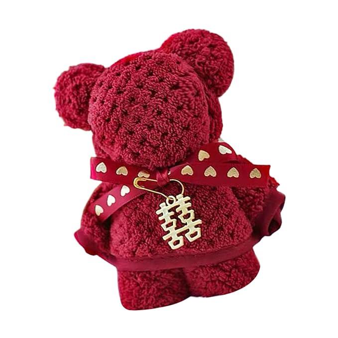 Cute Bear Shape Towel – Decorative Gift & Kitchen/Bathroom Towel - image 1