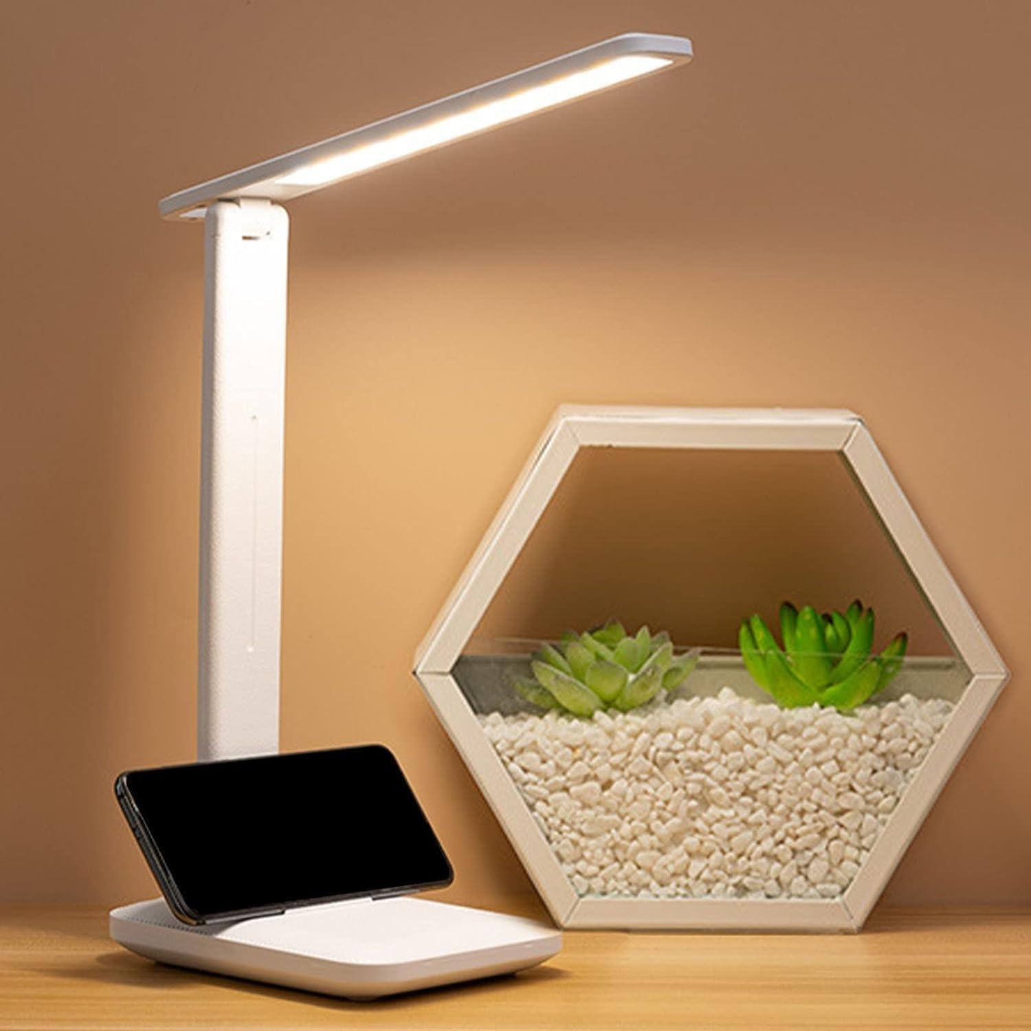 LED Desk Lamp – Dimmable Touch Table Lamp with USB - image 1