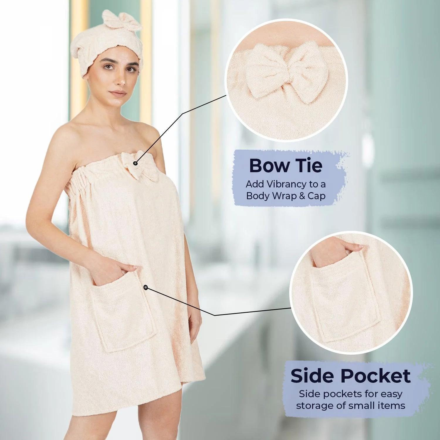 Rangoli Cotton Body Wrap Bath Towel - image 2