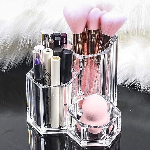 Clear Transparent Makeup Organizer – Cosmetic Storage Display Box - image 2