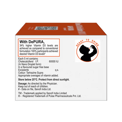 DePURA 60000 IU Oral Solution 5 ml - image 2