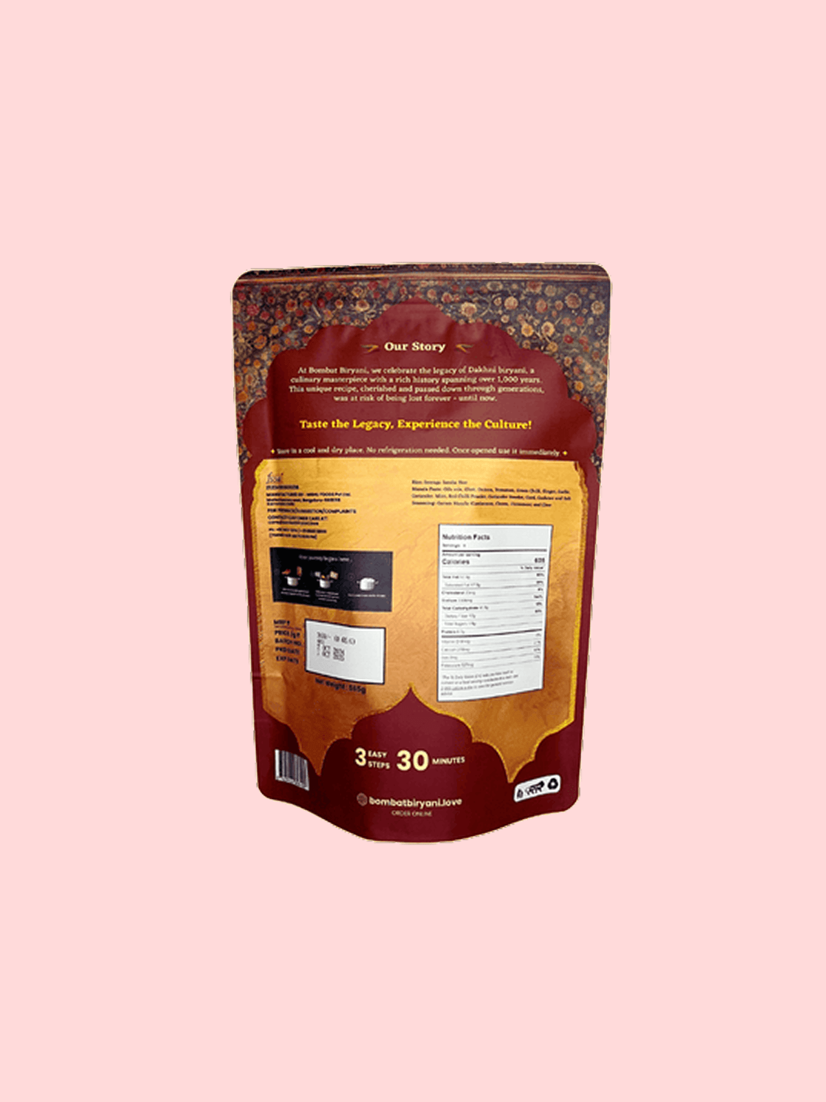 Bombat Mutton Biryani Kit – Royal Dakshini Flavour - image 2