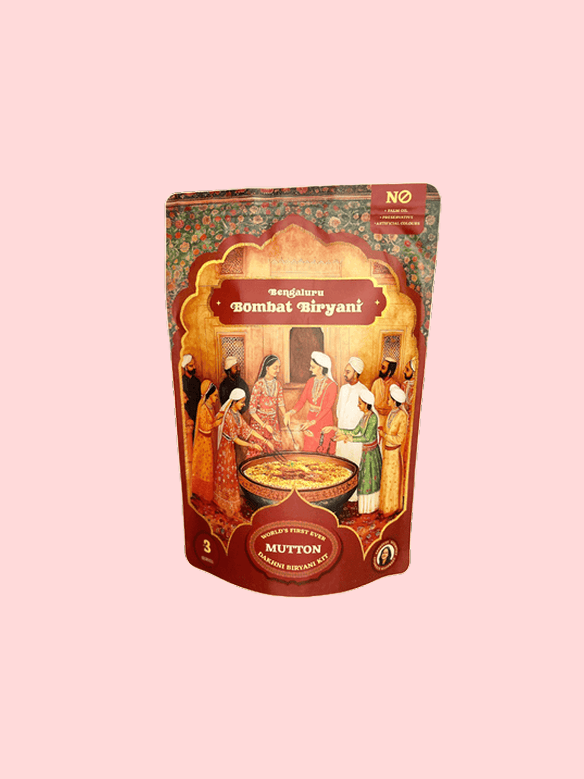 Bombat Mutton Biryani Kit – Royal Dakshini Flavour - image 1