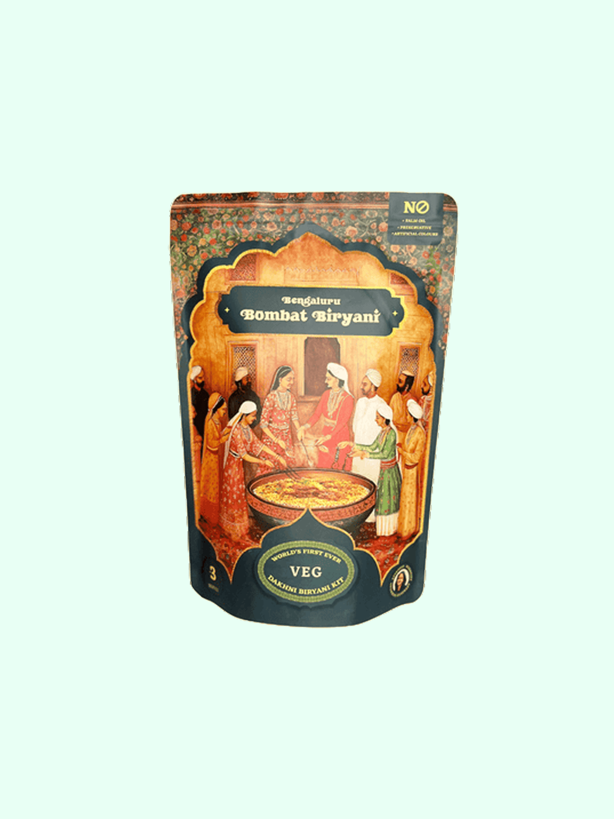 Bombat Veg Biryani Kit– Aromatic Dakshini Delight - image 1